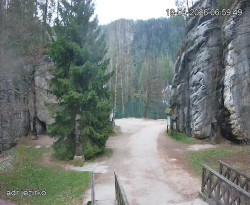 Vstup do skal, Pískovna