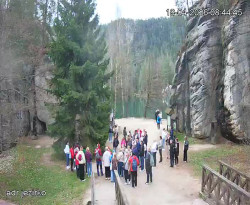 Vstup do skal, Pískovna