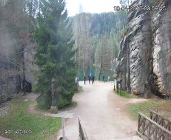 Vstup do skal, Pískovna