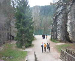 Vstup do skal, Pískovna