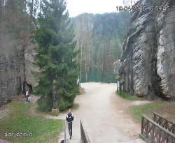 Vstup do skal, Pískovna