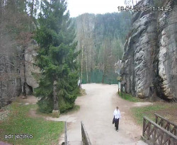 Vstup do skal, Pískovna