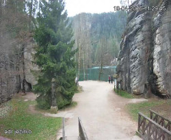 Vstup do skal, Pískovna