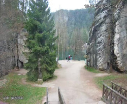 Vstup do skal, Pískovna