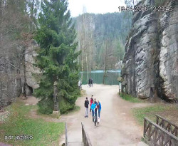 Vstup do skal, Pískovna