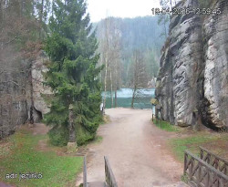 Vstup do skal, Pískovna