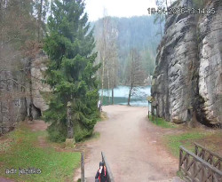 Vstup do skal, Pískovna