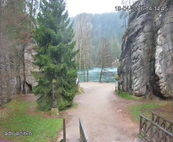 Vstup do skal, Pískovna