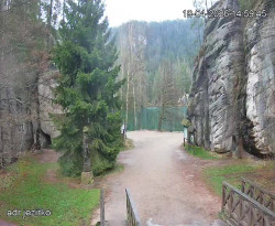 Vstup do skal, Pískovna