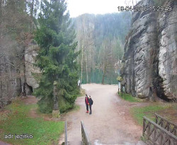 Vstup do skal, Pískovna