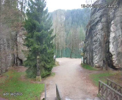 Vstup do skal, Pískovna