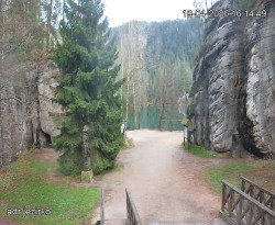 Vstup do skal, Pískovna