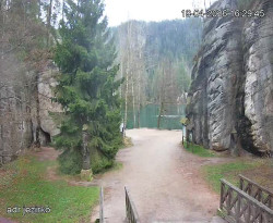 Vstup do skal, Pískovna