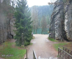 Vstup do skal, Pískovna