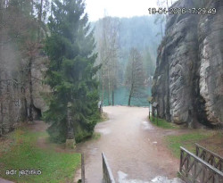 Vstup do skal, Pískovna