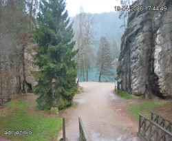 Vstup do skal, Pískovna