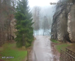 Vstup do skal, Pískovna