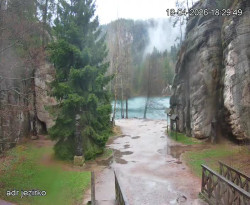 Vstup do skal, Pískovna