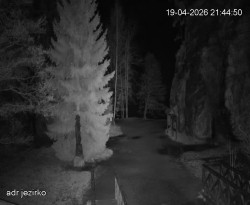 Vstup do skal, Pískovna