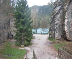 Vstup do skal, Pískovna