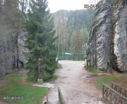 Vstup do skal, Pískovna