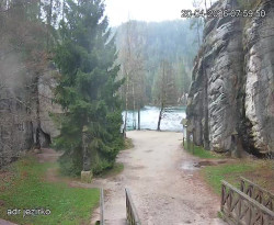 Vstup do skal, Pískovna