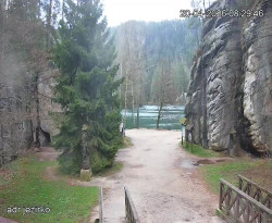 Vstup do skal, Pískovna