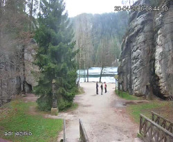 Vstup do skal, Pískovna