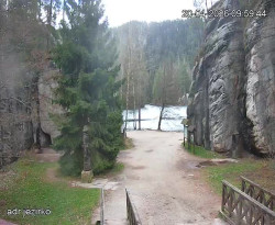 Vstup do skal, Pískovna