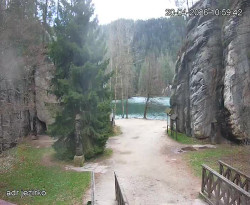 Vstup do skal, Pískovna