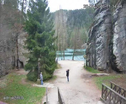 Vstup do skal, Pískovna