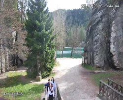 Vstup do skal, Pískovna