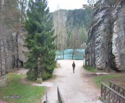 Vstup do skal, Pískovna