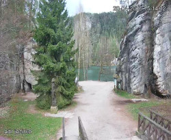 Vstup do skal, Pískovna