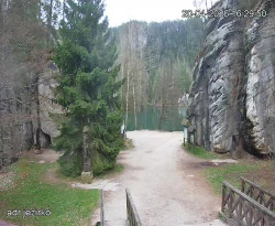 Vstup do skal, Pískovna