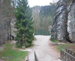 Vstup do skal, Pískovna