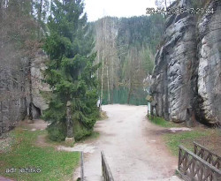 Vstup do skal, Pískovna