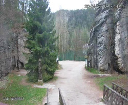 Vstup do skal, Pískovna