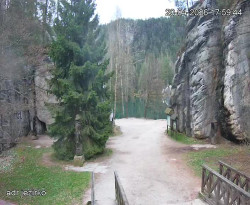 Vstup do skal, Pískovna