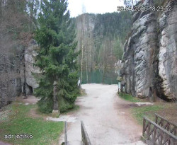 Vstup do skal, Pískovna