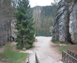 Vstup do skal, Pískovna