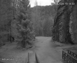 Vstup do skal, Pískovna