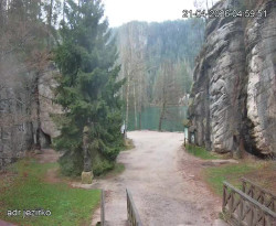 Vstup do skal, Pískovna