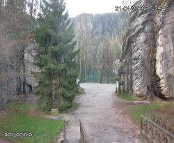 Vstup do skal, Pískovna