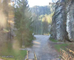 Vstup do skal, Pískovna