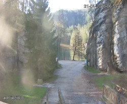 Vstup do skal, Pískovna