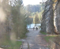 Vstup do skal, Pískovna