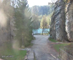 Vstup do skal, Pískovna