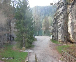 Vstup do skal, Pískovna