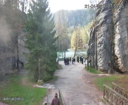 Vstup do skal, Pískovna